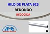 HILO PLATA 925 REDONDO 0,41MM-R RECOCIDA (1 m)