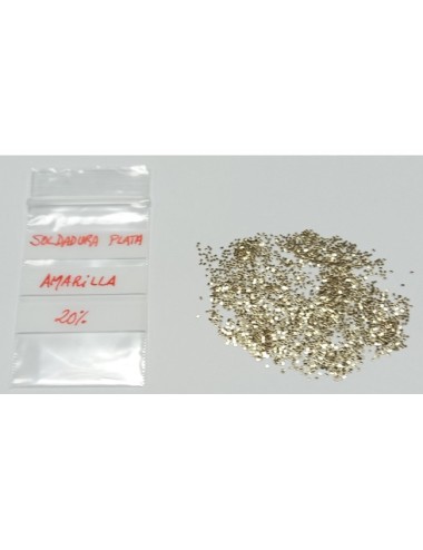 SOLDADURA PLATA AMARILLA FUERTE USA CHIPS