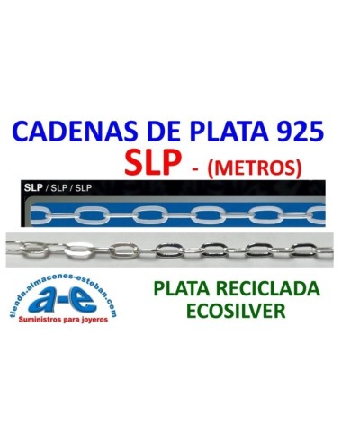 CADENA PLATA SLP-30 (1m)