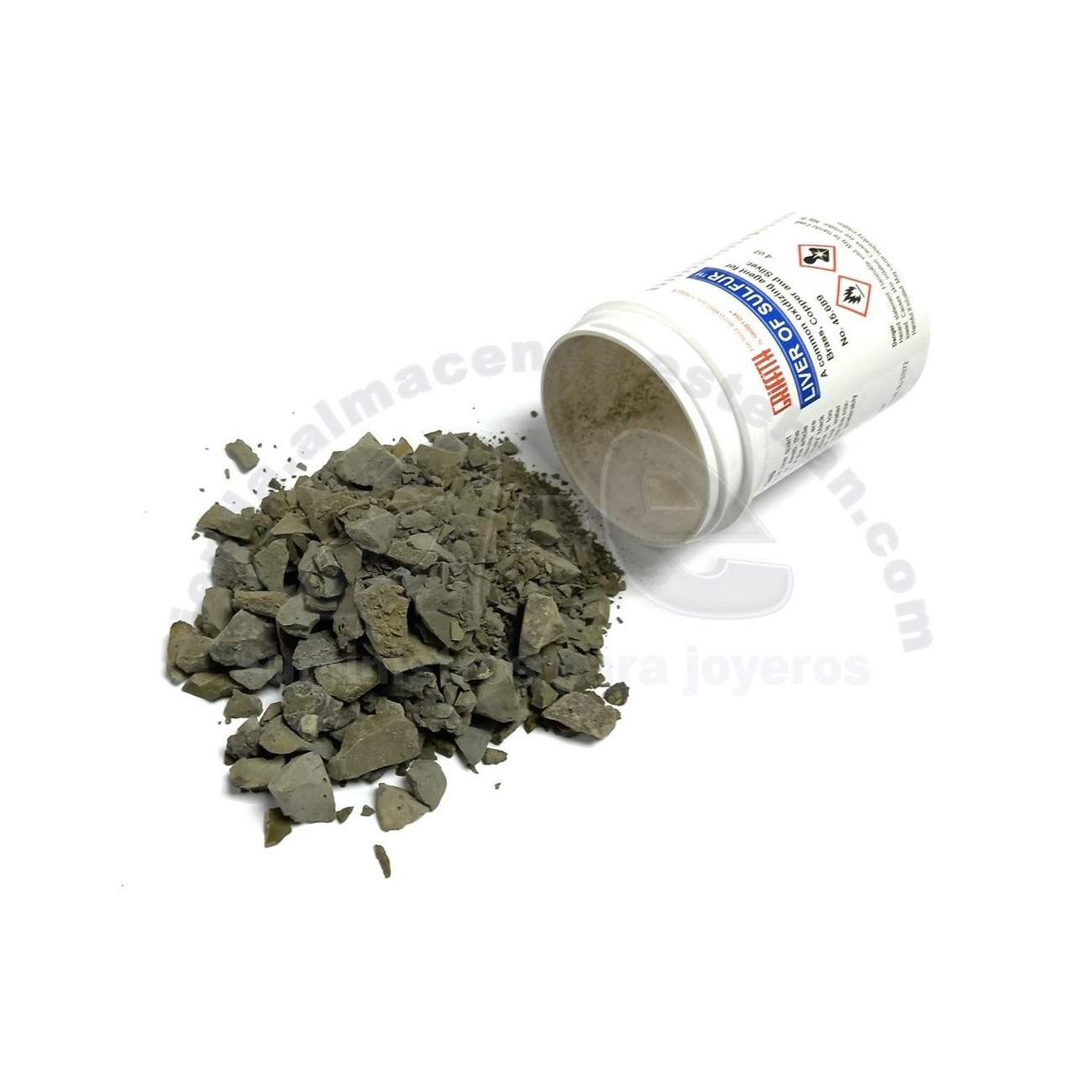 PATINA LIVER OF SULFUR PIEDRAS 4 OZ