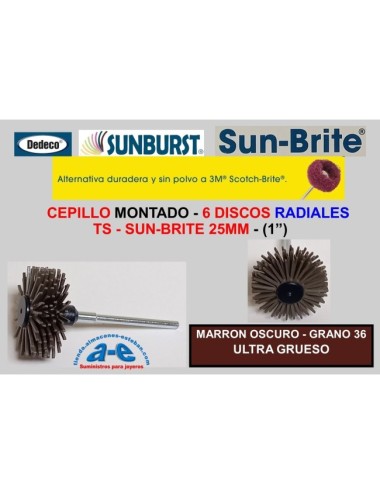 CEP. SUNBURST TS SUN-BRITE 25MM DEDECO MONTADO MARRON