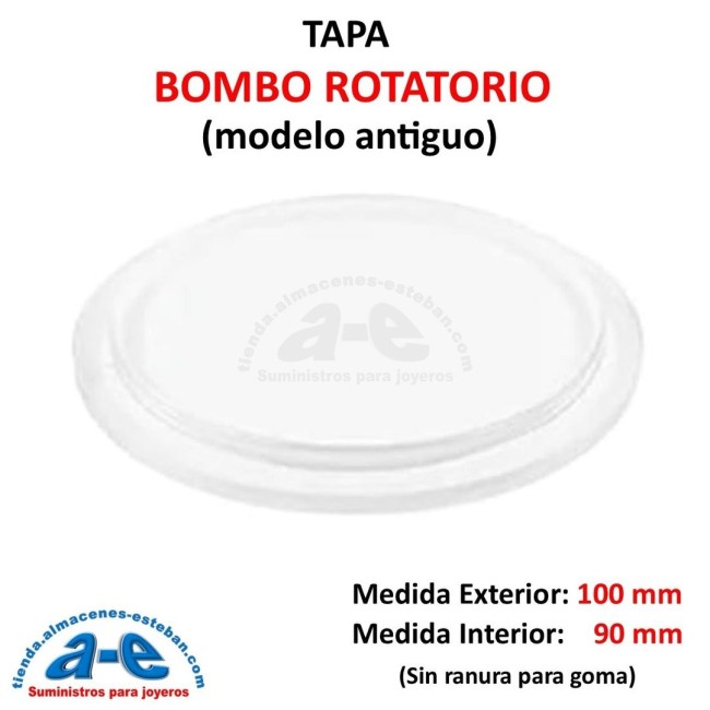 BOMBO ROTATORIO TAPA REPUESTO 100-90MM