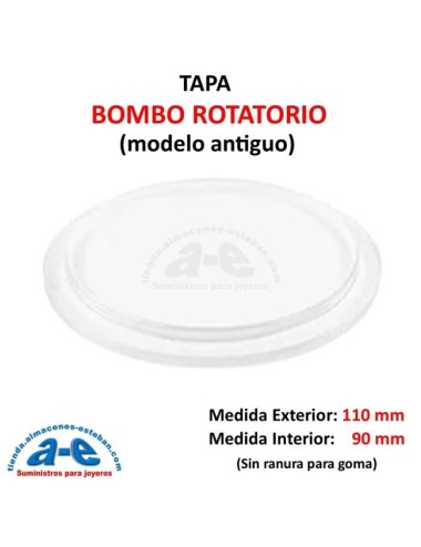BOMBO ROTATORIO TAPA REPUESTO 110-90MM