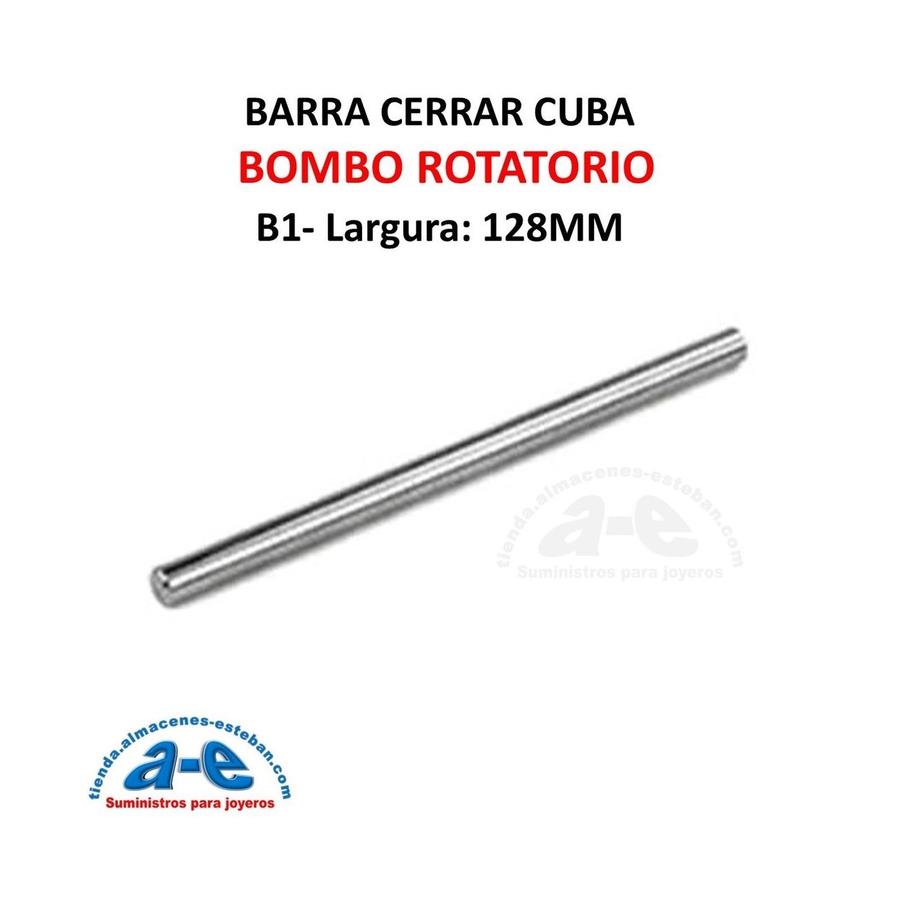 BOMBO ROTATORIO BARRA B1 METAL TAPA (REPUESTO)