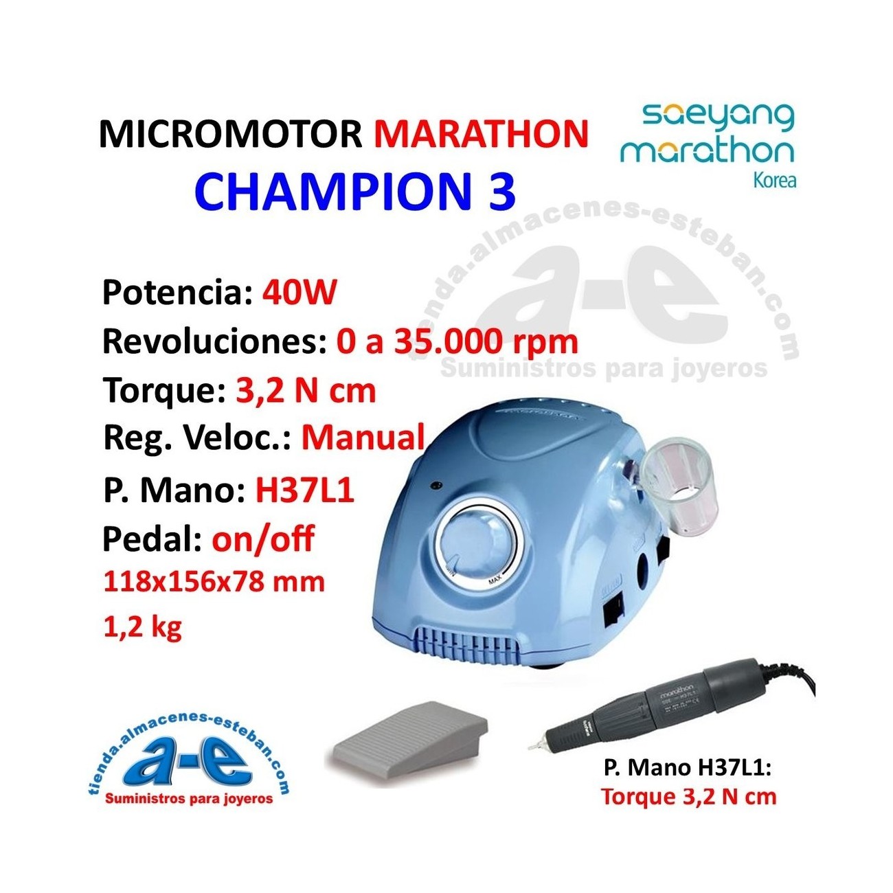 MICROMOTOR MARATHON CHAMPION 3