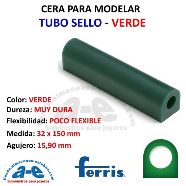 CERA FERRIS TUBO 32x150 SELLO VERDE