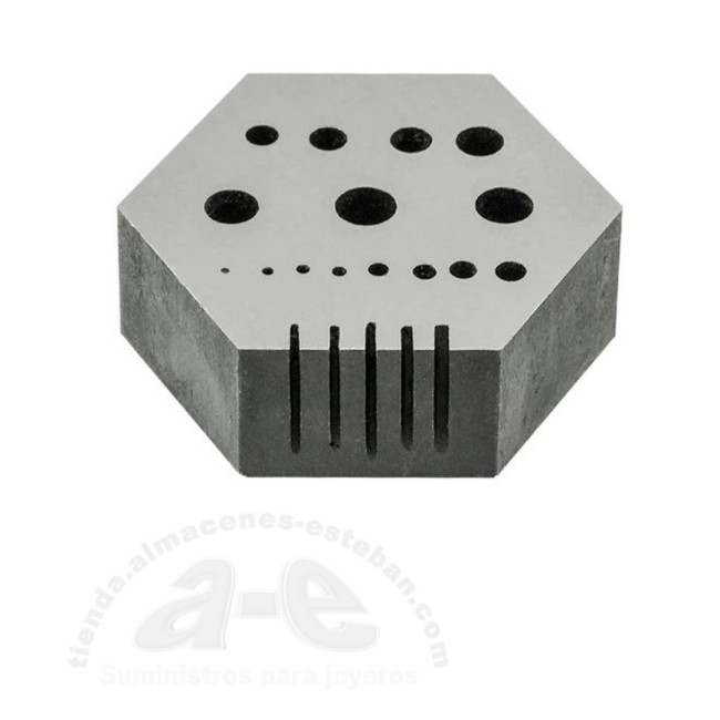 BLOQUE ACERO REMACHAR O RIVETEAR R-2