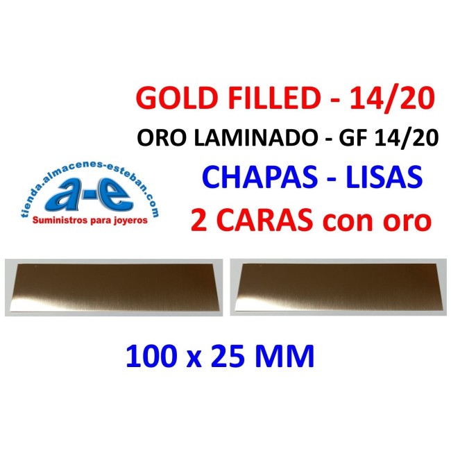 GF 14/20 CHAPA 0,81mm-M 2C 100x25MM AMAR.