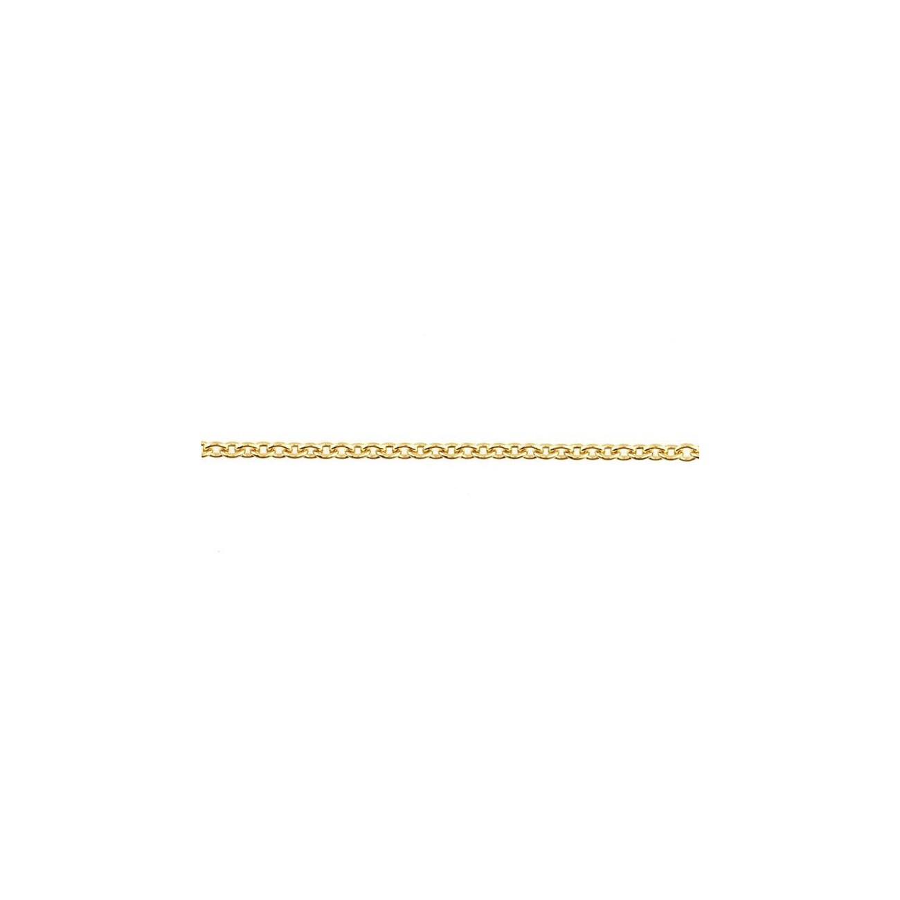 CADENA GOLD FILLED CABLE OVAL 1,30MM (1 CM)
