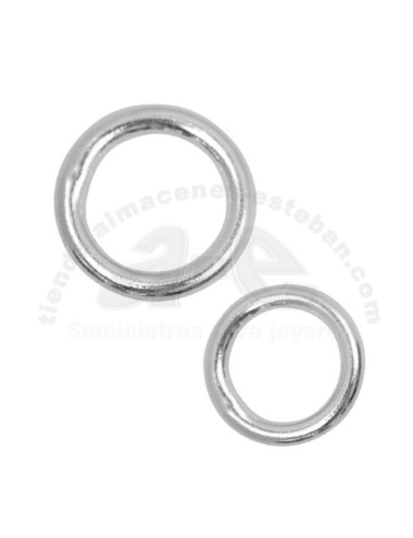 ANILLA 6,20MM-0,80 (10gr) SOLDADA PLATA LEY