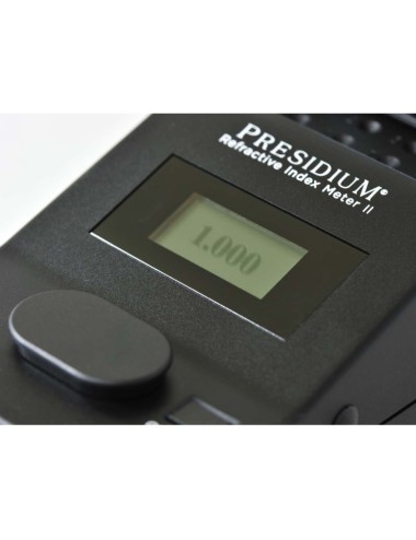 REFRACTROMETRO PRESIDIUM METER II, medidor de índice de refracción.