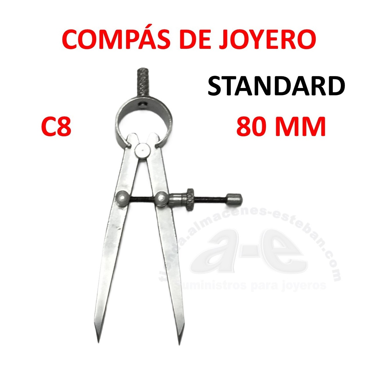 COMPÁS DE JOYERO PARA REALIZAR MARCAS EN EL METAL.