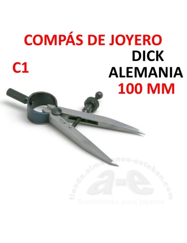 COMPÁS DE JOYERO PARA REALIZAR MARCAS EN EL METAL.