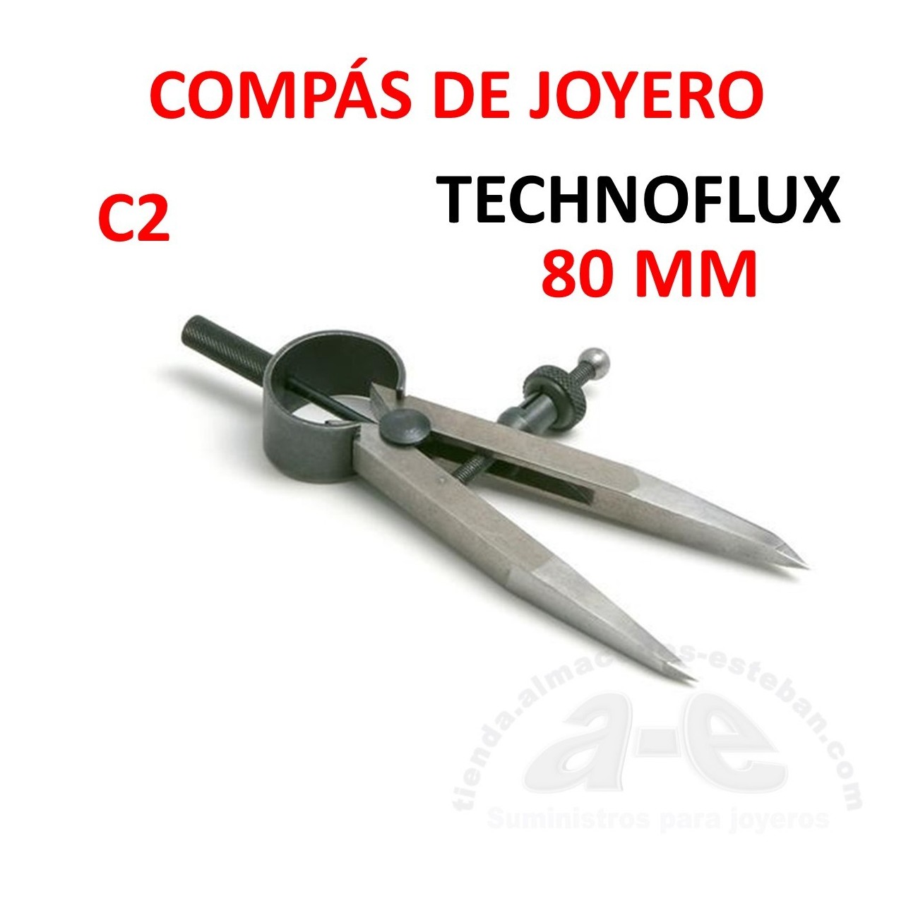 COMPÁS DE JOYERO PARA REALIZAR MARCAS EN EL METAL.