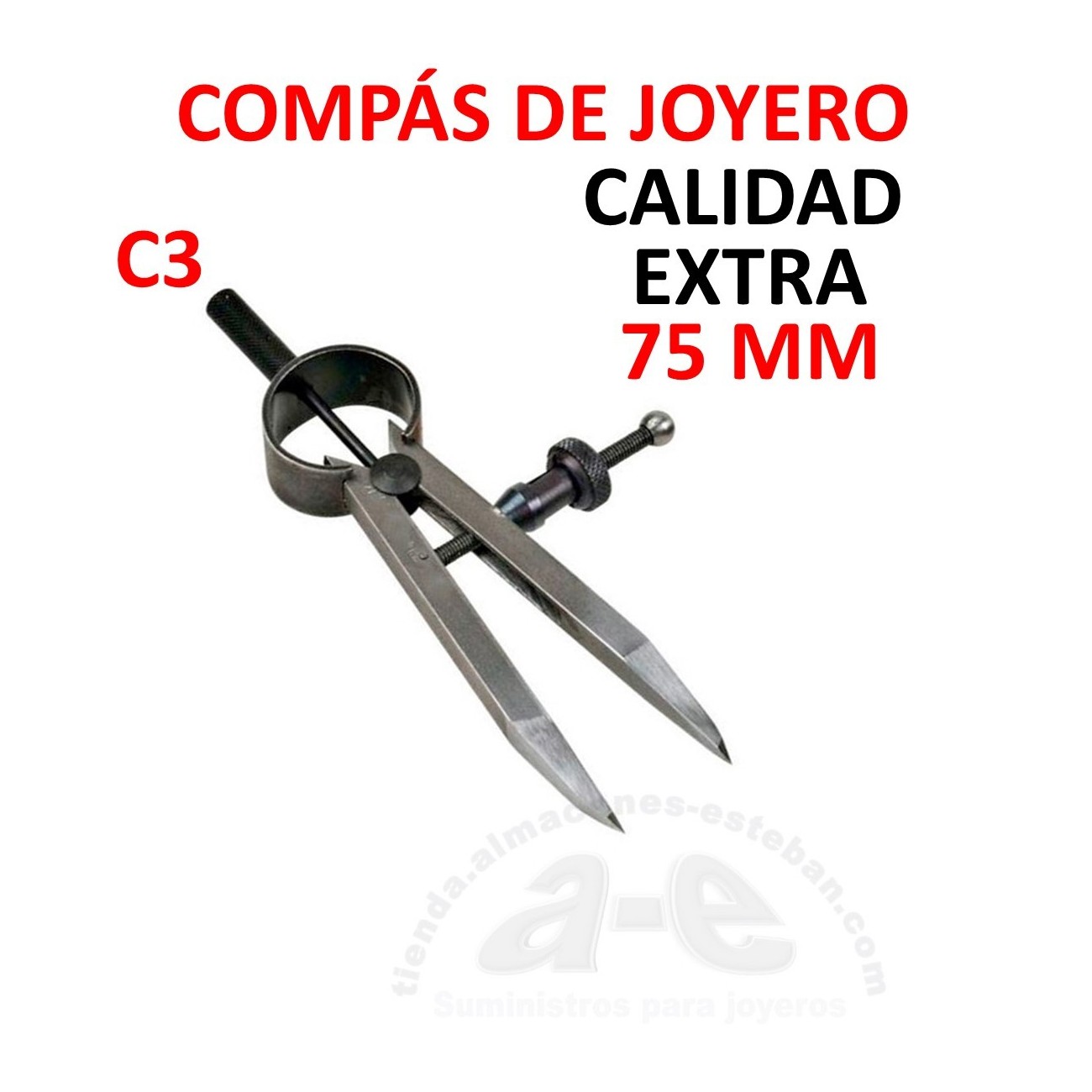 COMPÁS DE JOYERO PARA REALIZAR MARCAS EN EL METAL.