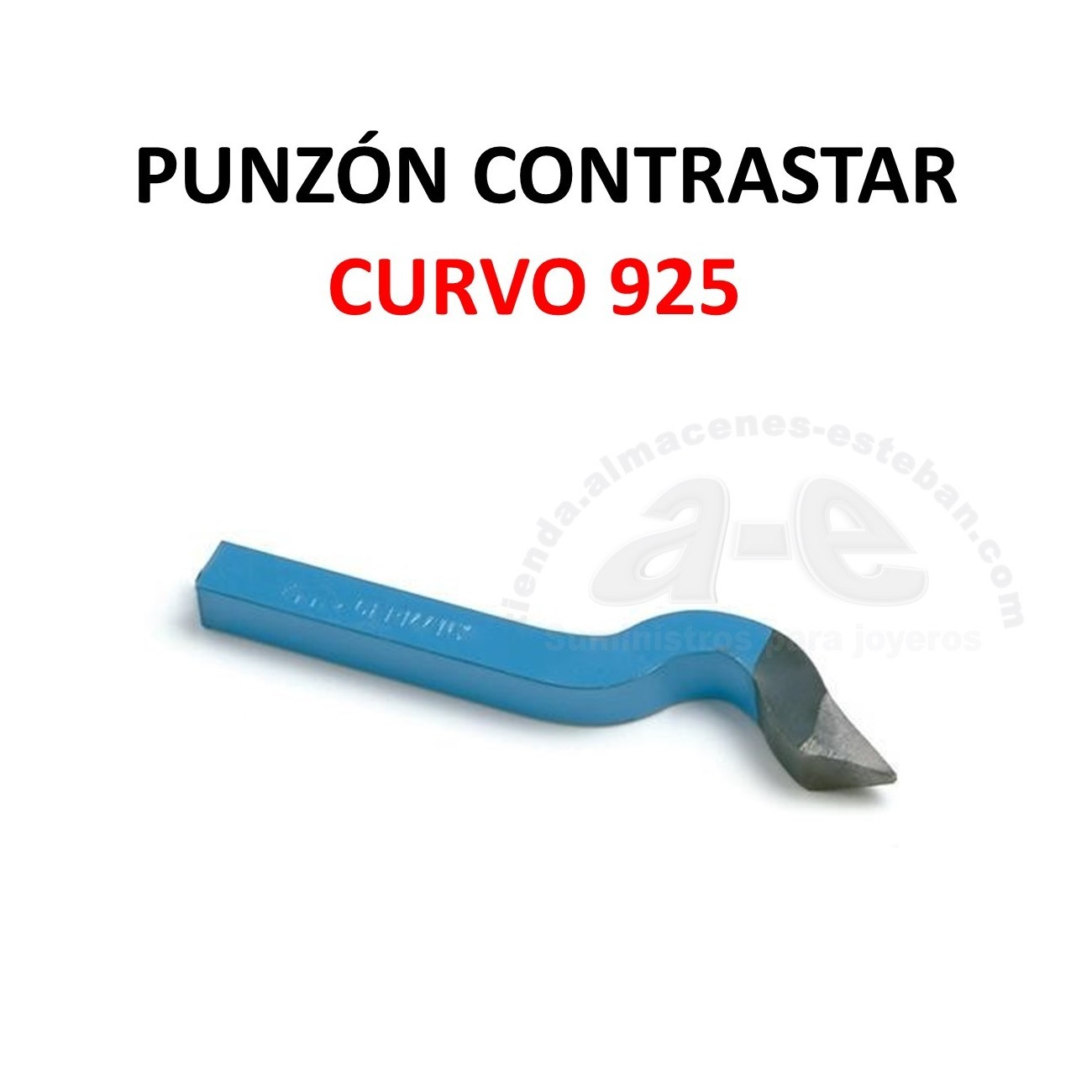 PUNZON CONTRASTE 925 CURVO PREMIUM