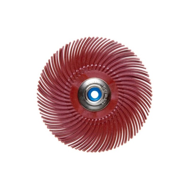 DISCO HATHO HABRAS ROJO 76MM GRANO 220 PARA PULIDORA