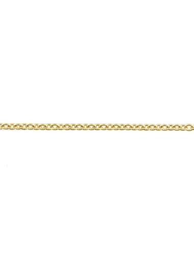 CADENA GOLD FILLED CABLE OVAL 2,50MM (1 CM)