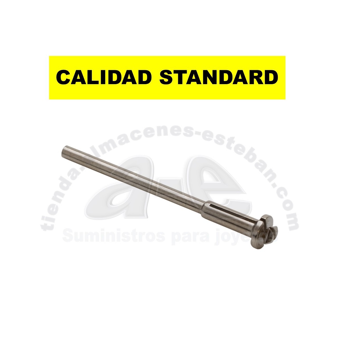 MANDRIL PORTA DISCOS DE LIJA CALIDAD STANDARD