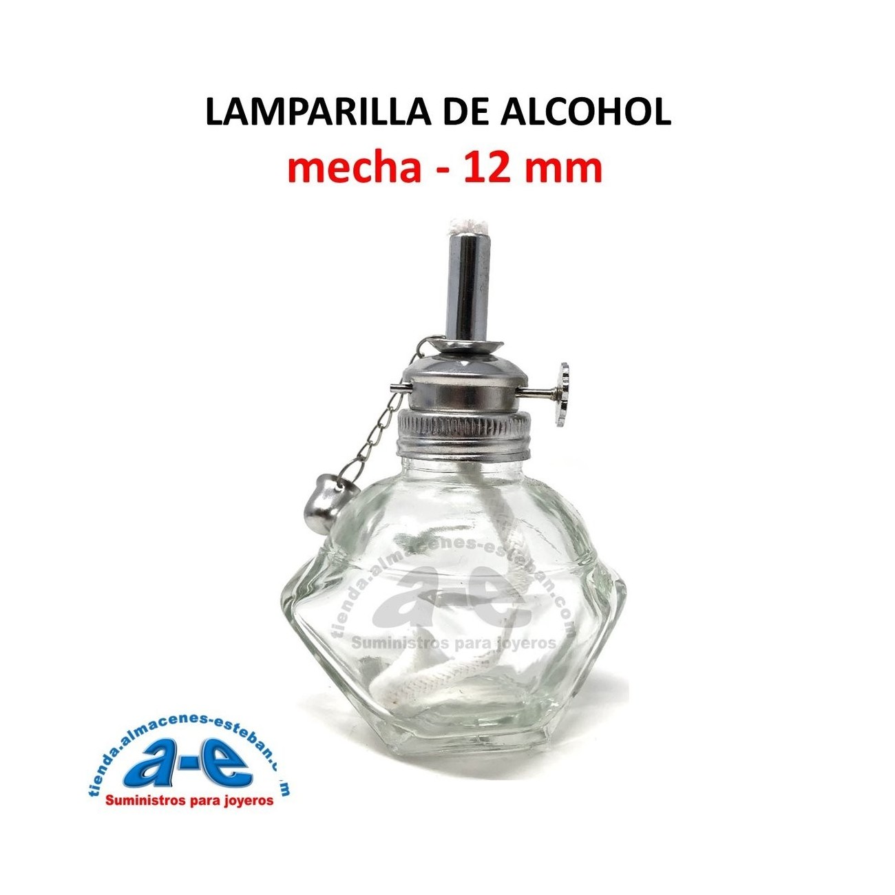 LAMPARILLA ALCOHOL 12MM