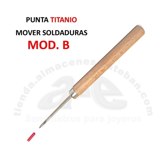 PUNTA TITANIO MOVER SOLDADURAS "B"