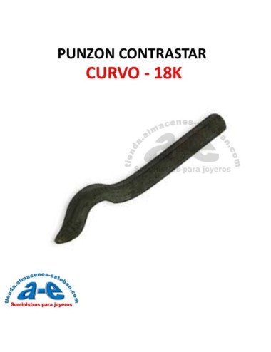 PUNZON CONTRASTE CURVO 18K