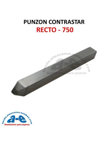 PUNZON CONTRASTE RECTO 750
