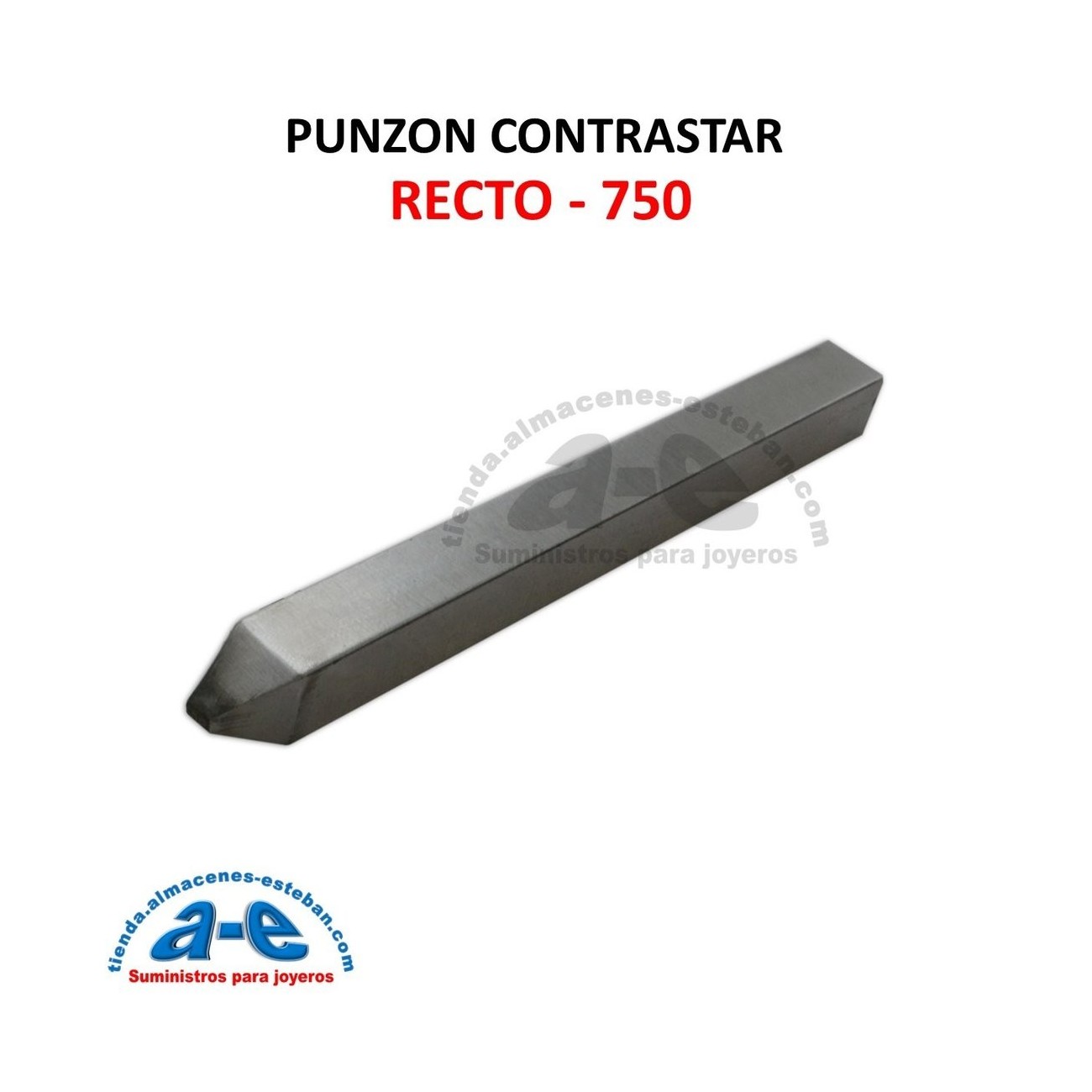 PUNZON CONTRASTE RECTO 750