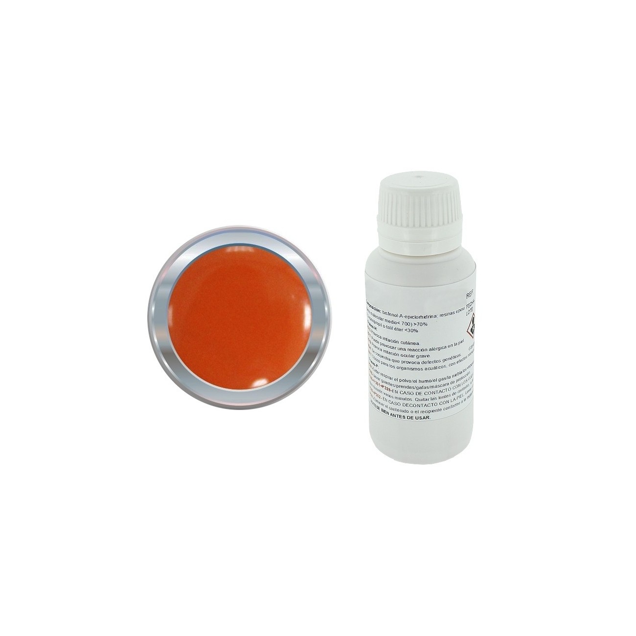 ESMALTE EPOXI NARANJA CUBRIENTE 100GR