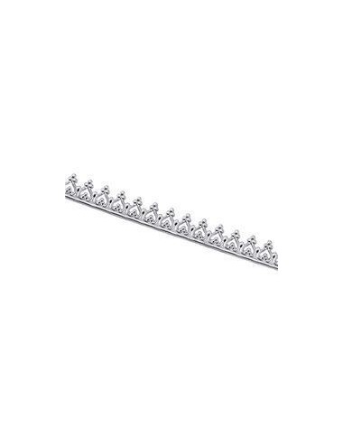 BISEL PLATA 925 CORONA 272 DURO (50 cm)