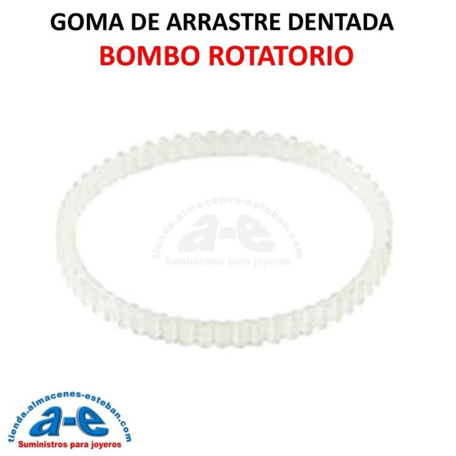 BOMBO ROTATORIO GOMA DENTADA ARRASTRE