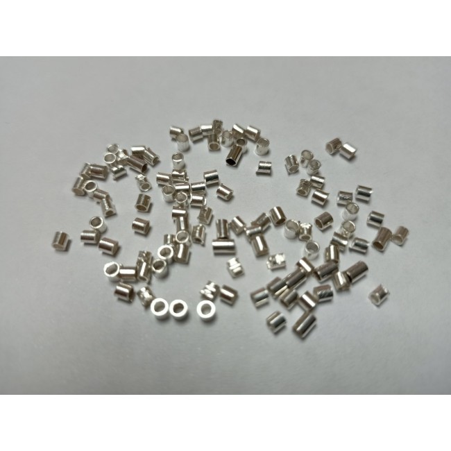 CHAFA TUBO 2,0-2,5MM - TAL. 1,30MM (3 GR) PLATA