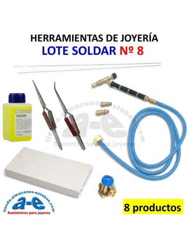 LOTE DE SOLDAR JOYERÍA Nº 8