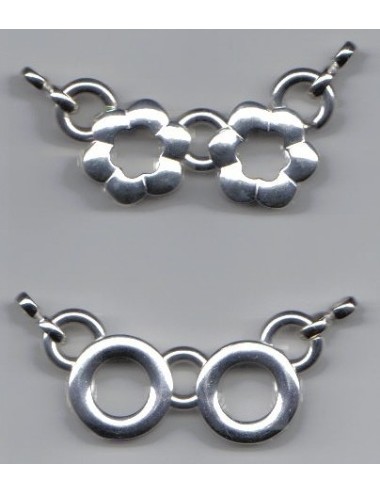 CIERRE PLATA COLLAR ARO 12MM