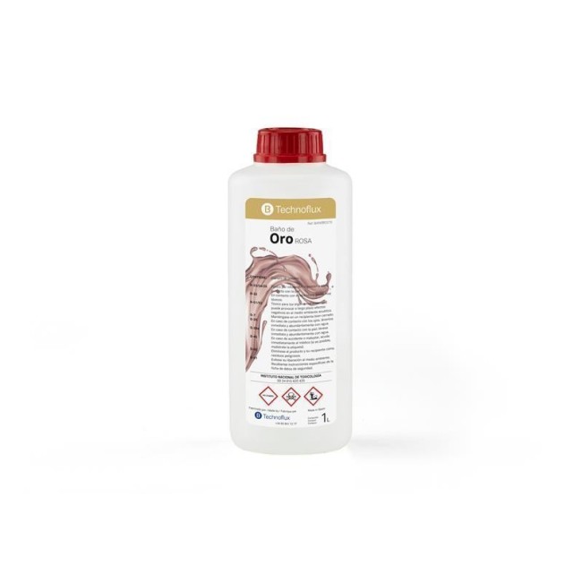 TECHNOFLUX BAÑO ORO ROSA 1L.