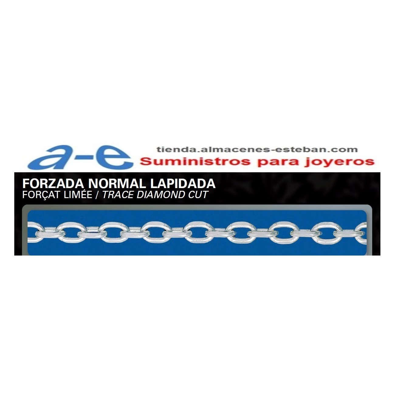 CADENA PLATA FNL-30 45CM REASA