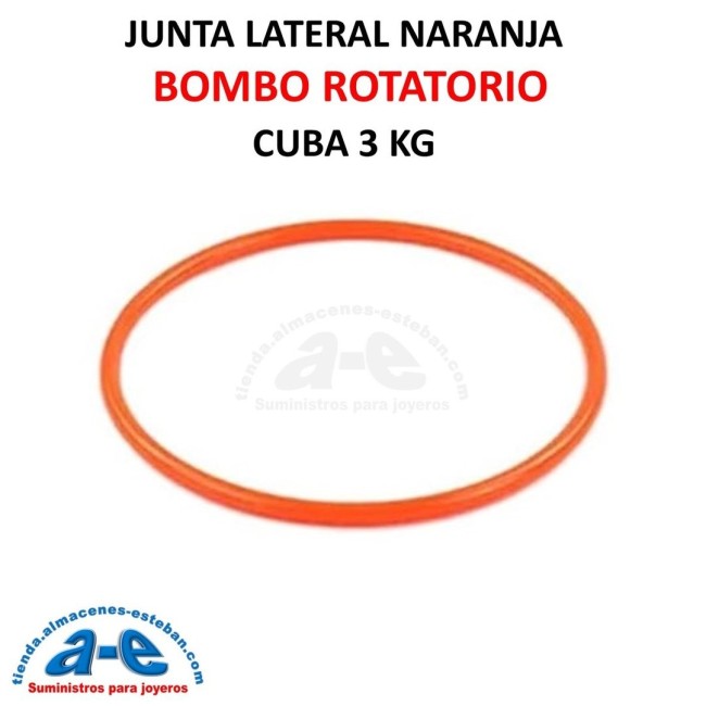 BOMBO ROTATORIO 3KG JUNTA LATERAL NARANJA