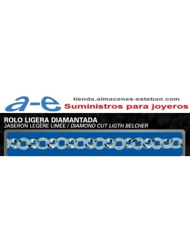 CADENA PLATA ROLO RML-40 (5m)