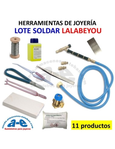 LOTE DE SOLDAR JOYERÍA LALABEYOU - (11 PRODUCTOS)