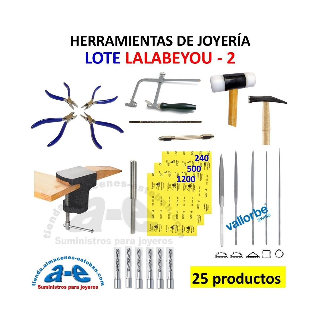 LOTE HERRAMIENTA JOYERIA - LALABEYOU-2