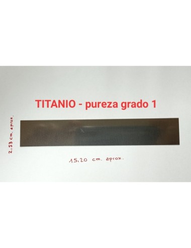 TITANIO 0,66MM (150X25MM)
