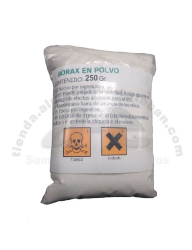 BORAX EN POLVO 250 GR.