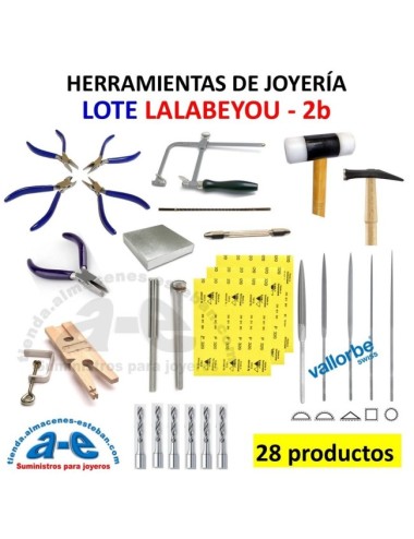 LOTE DE HERRAMIENTAS PARA JOYERIA - LALABEYOU-2b