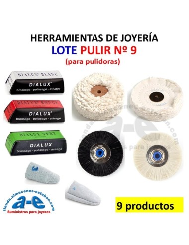 PULIR LOTE N 9 - 9 PRODUCTOS