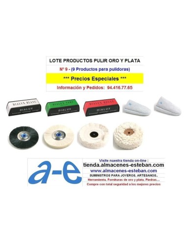 PULIR LOTE N 9 - 9 PRODUCTOS