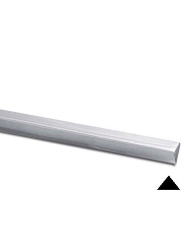HILO PLATA TRIANGULO 3,10x2,41mm (30cm)