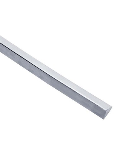 HILO PLATA TRIANGULO 4,45x2,29mm (30cm)