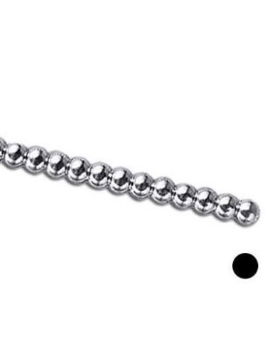 HILO PLATA BOLAS 0,94MM (1m)