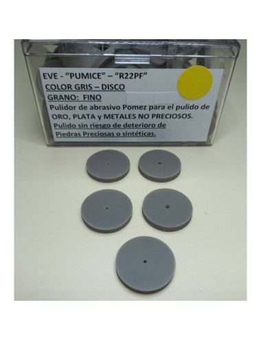 SILICONA PUMICE R22PF DISCO GRIS