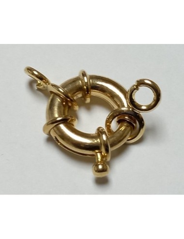 REASA CHAPADA ORO 18MM ANILLAS